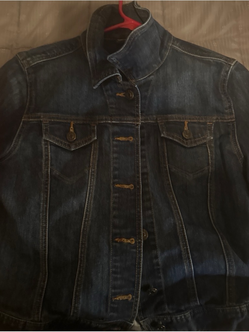 GAP Dark Blue Denim Jacket - Classic Trucker